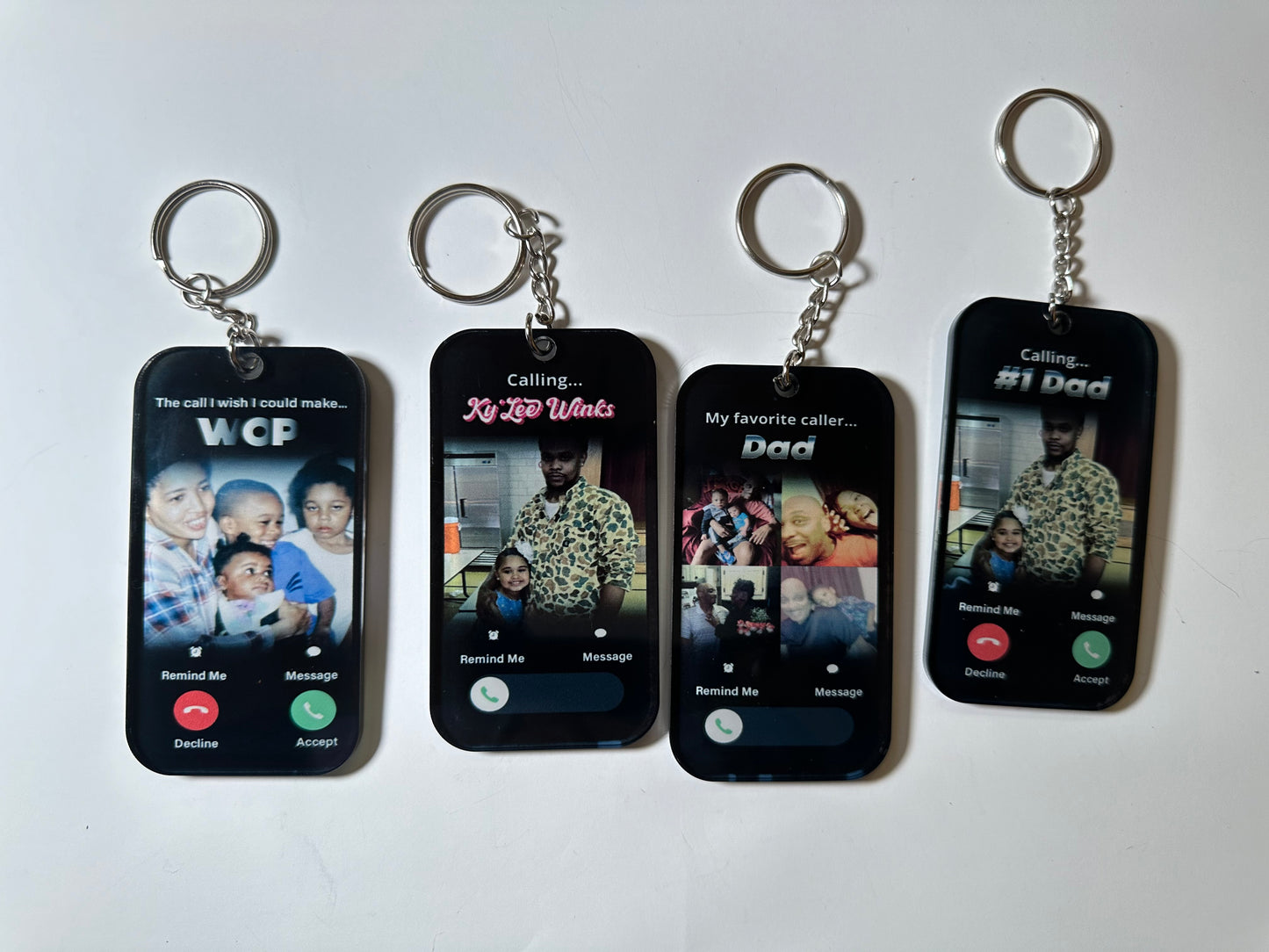 Acrylic Phone Keychain