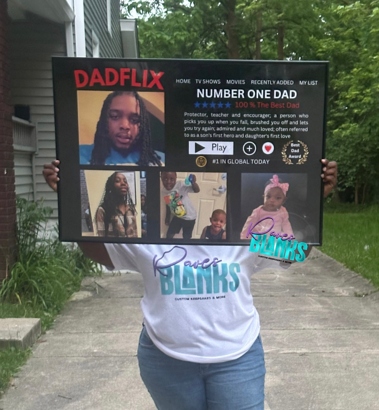 Dadflix Frame