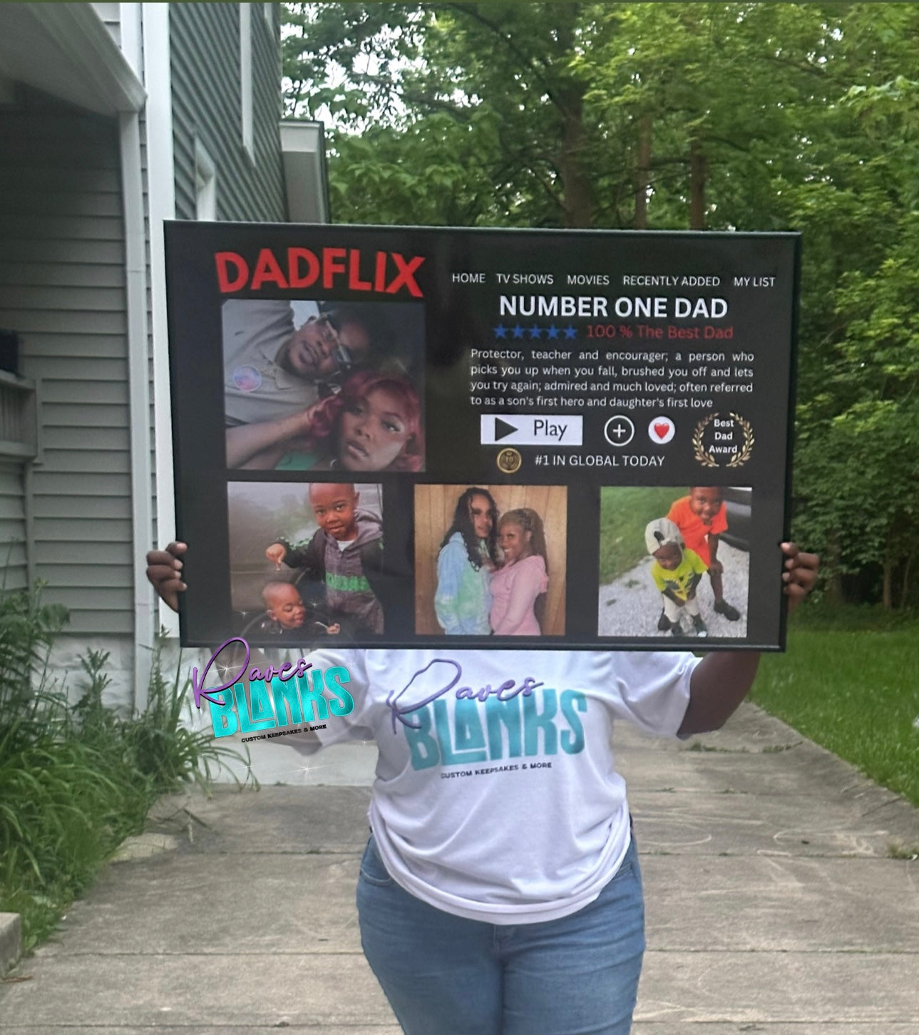 Dadflix Frame