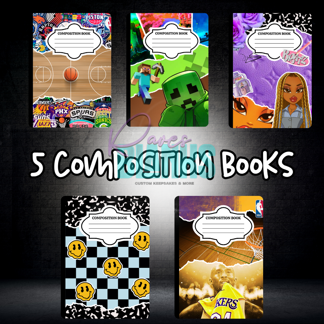 5 Composition Note Book