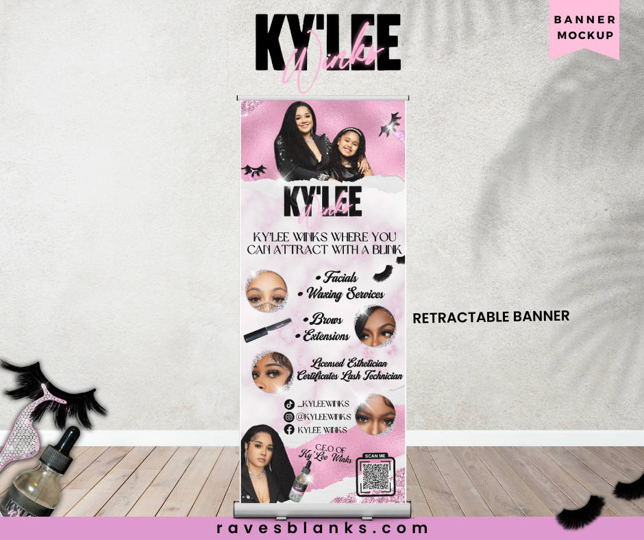 Retractable Banner 33x81