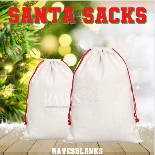 Blank Santa Sacks