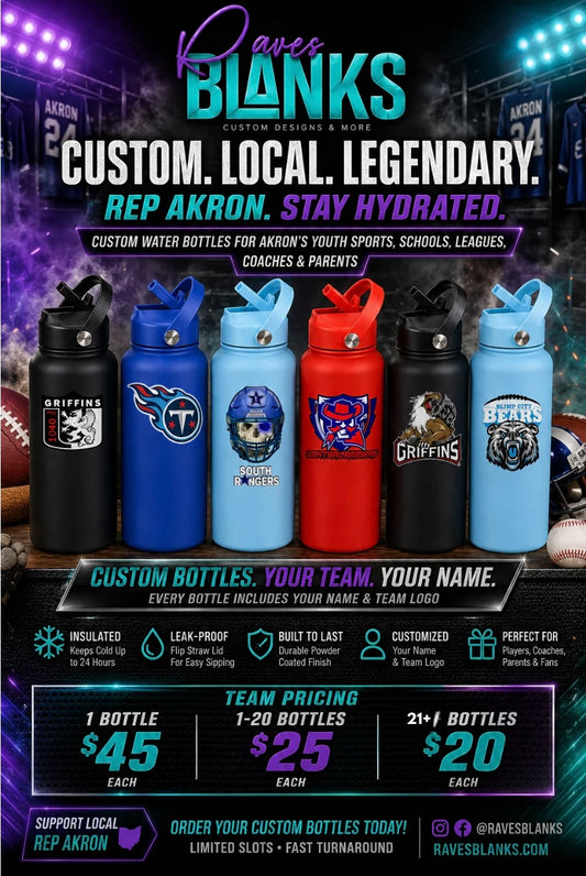 Sport Team Water Bottles