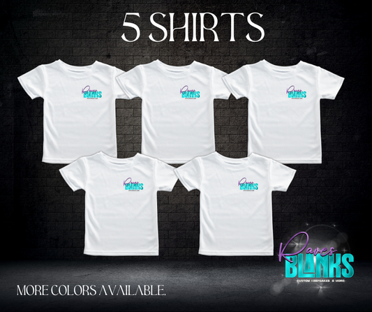 5 Shirts