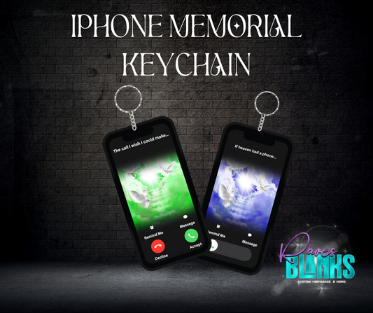 Acrylic Phone Keychain